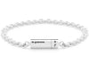 BRACELET CABLE SUR CHAINE 11G