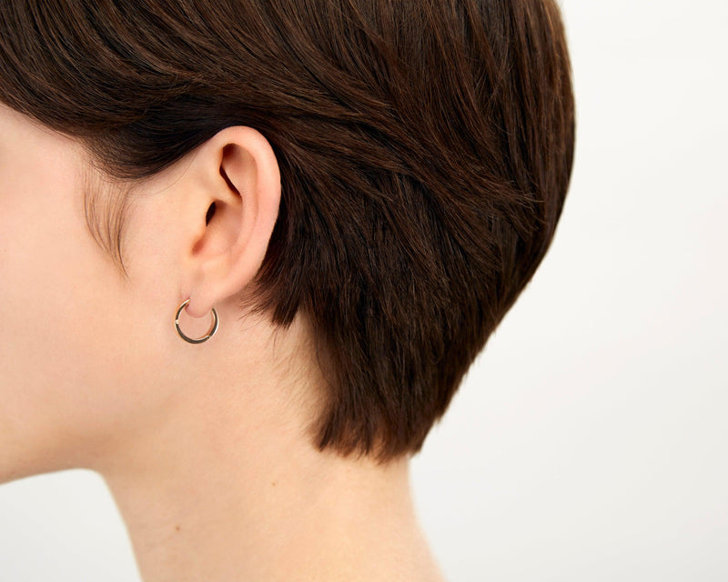boucle d'oreille ruban la 2,3g