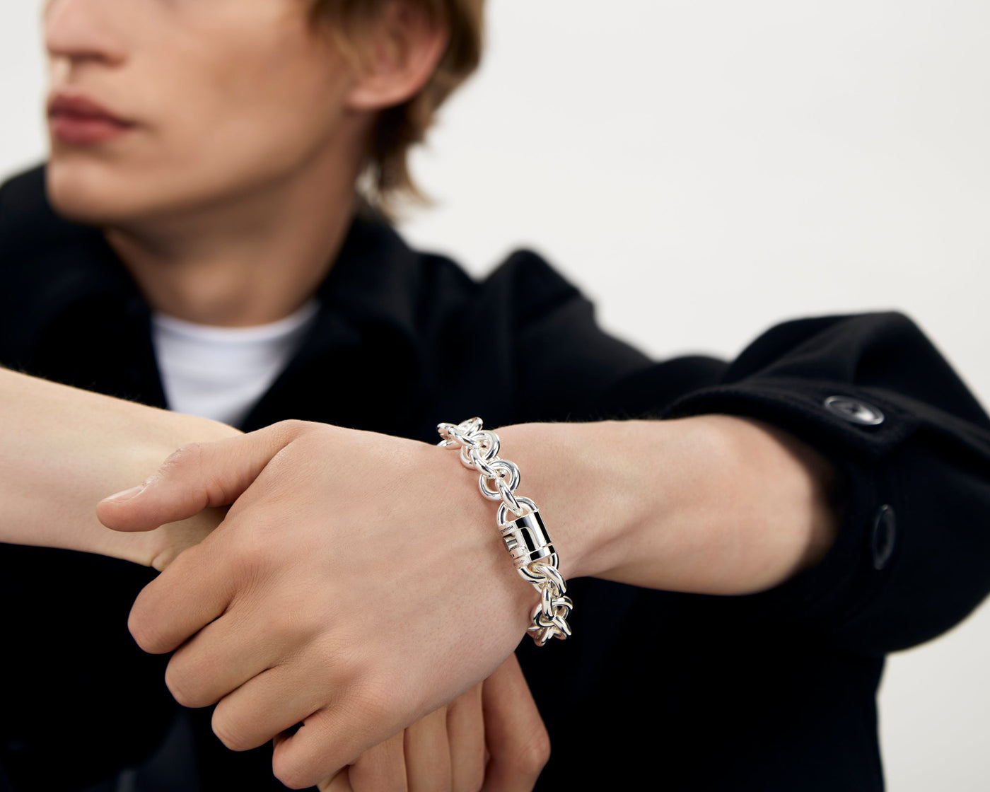 bracelet entrelacs le 119g
