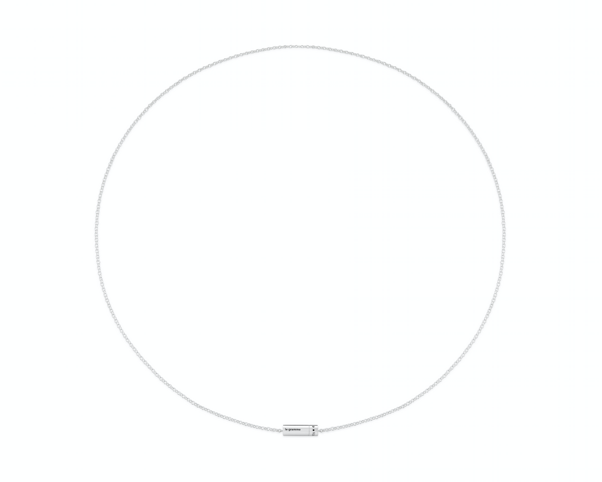 cable necklace on chain 13g