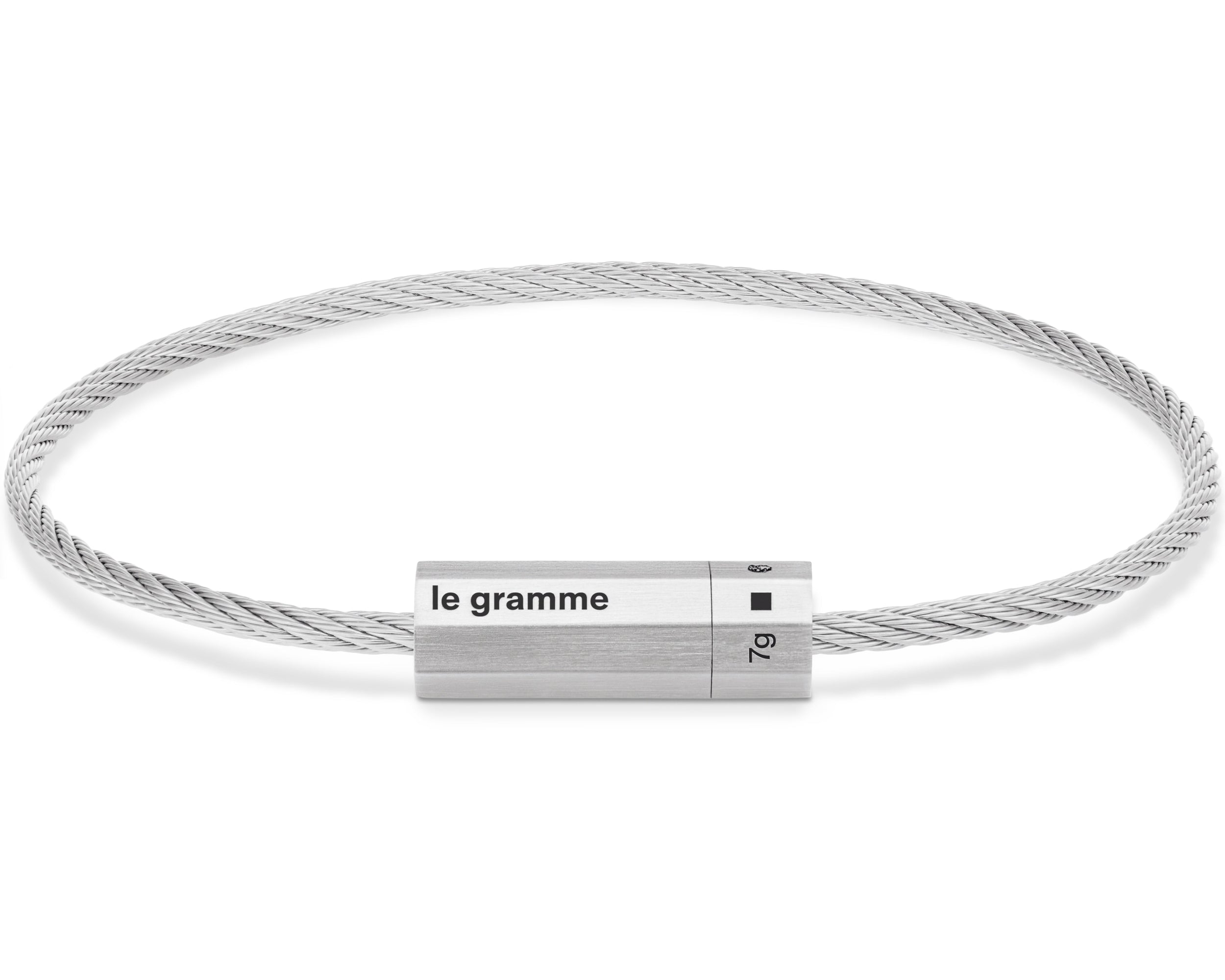 octagon cable bracelet 7g