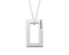 collier rectangle le 3,4g