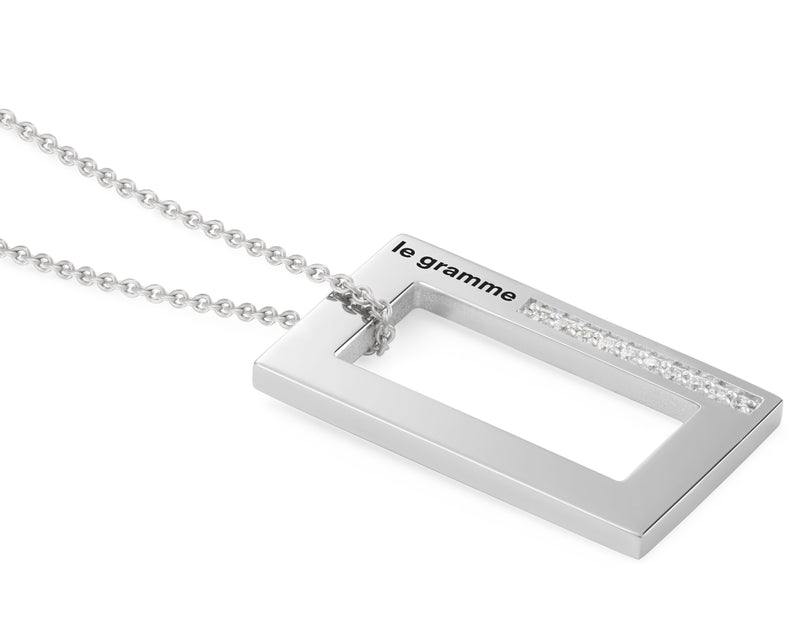 collier rectangle le 3,4g