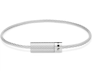 bracelet câble gravé le 7g