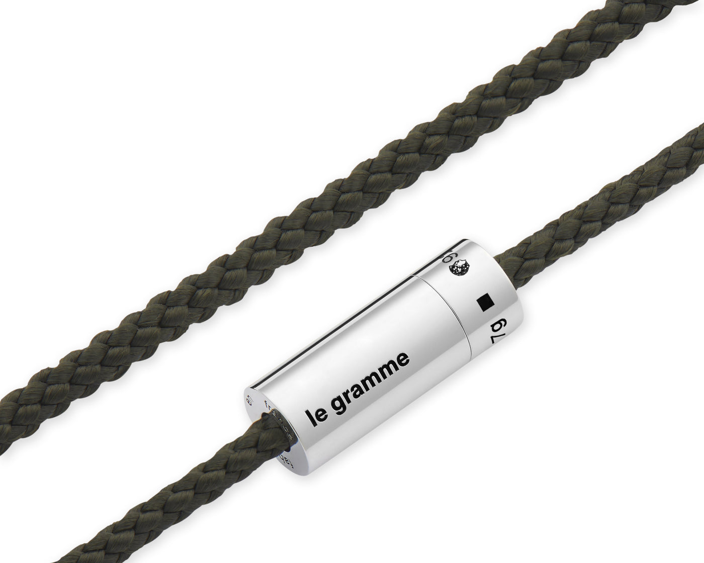 bracelet câble nato kaki le 7g