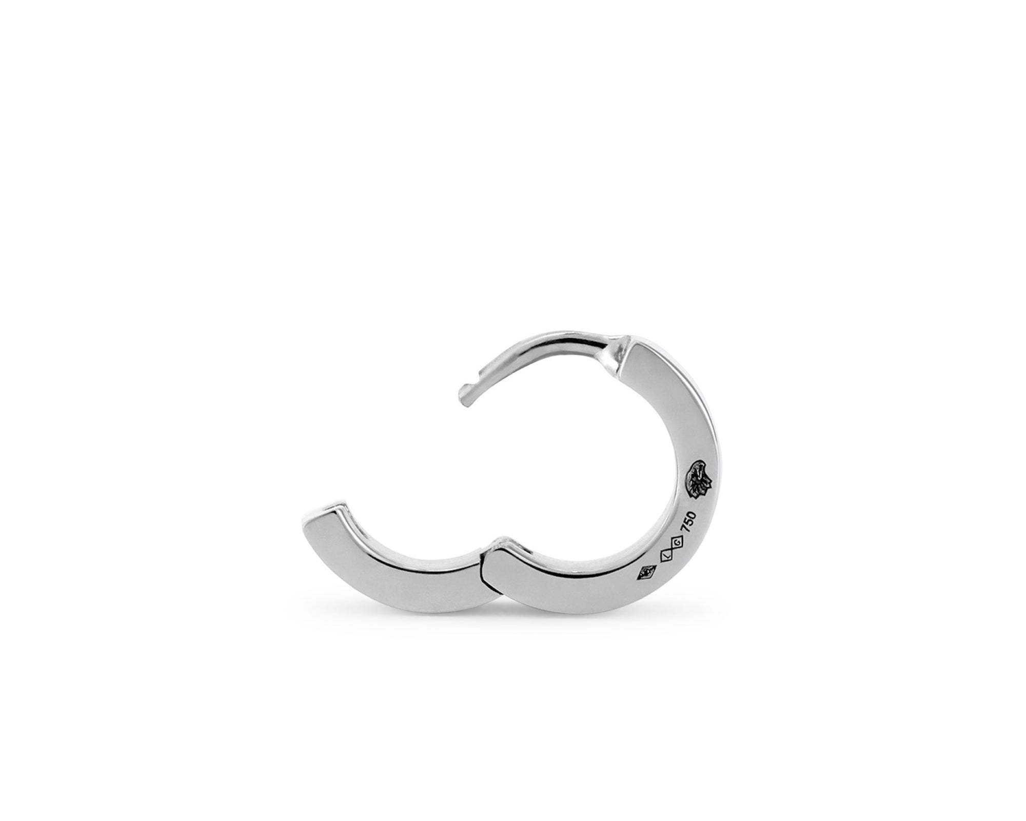 boucle d'oreille ruban la 1,2g
