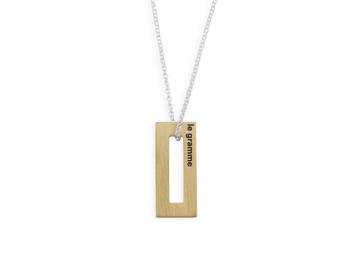 rectangle necklace 1.5g