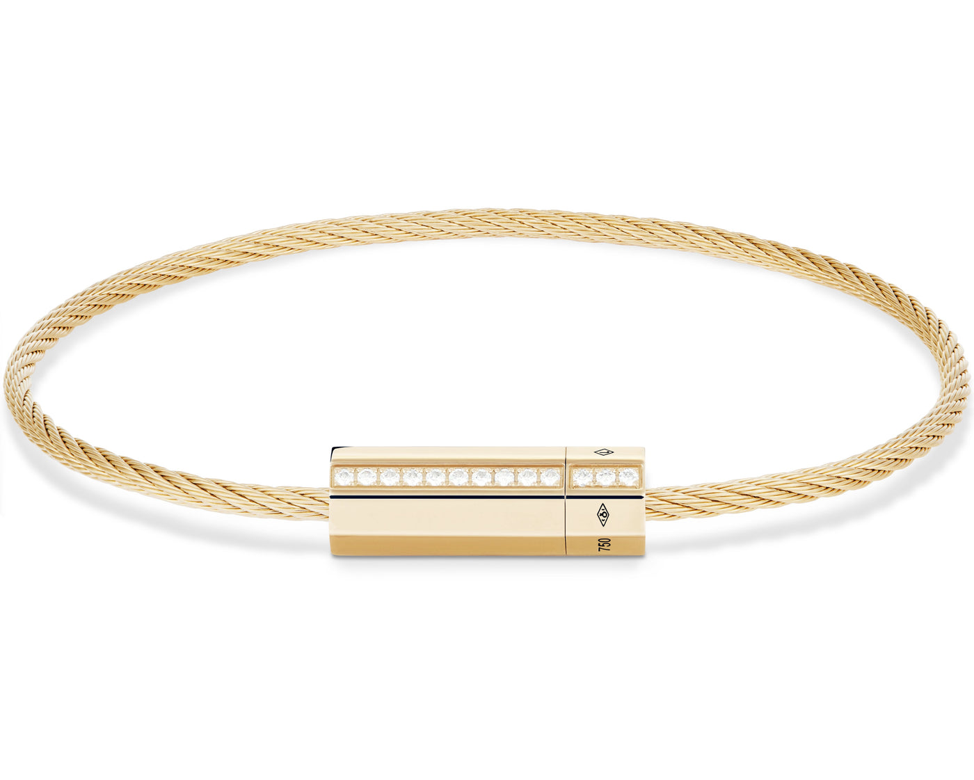 octagon cable bracelet 10g