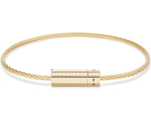 octagon cable bracelet 10g