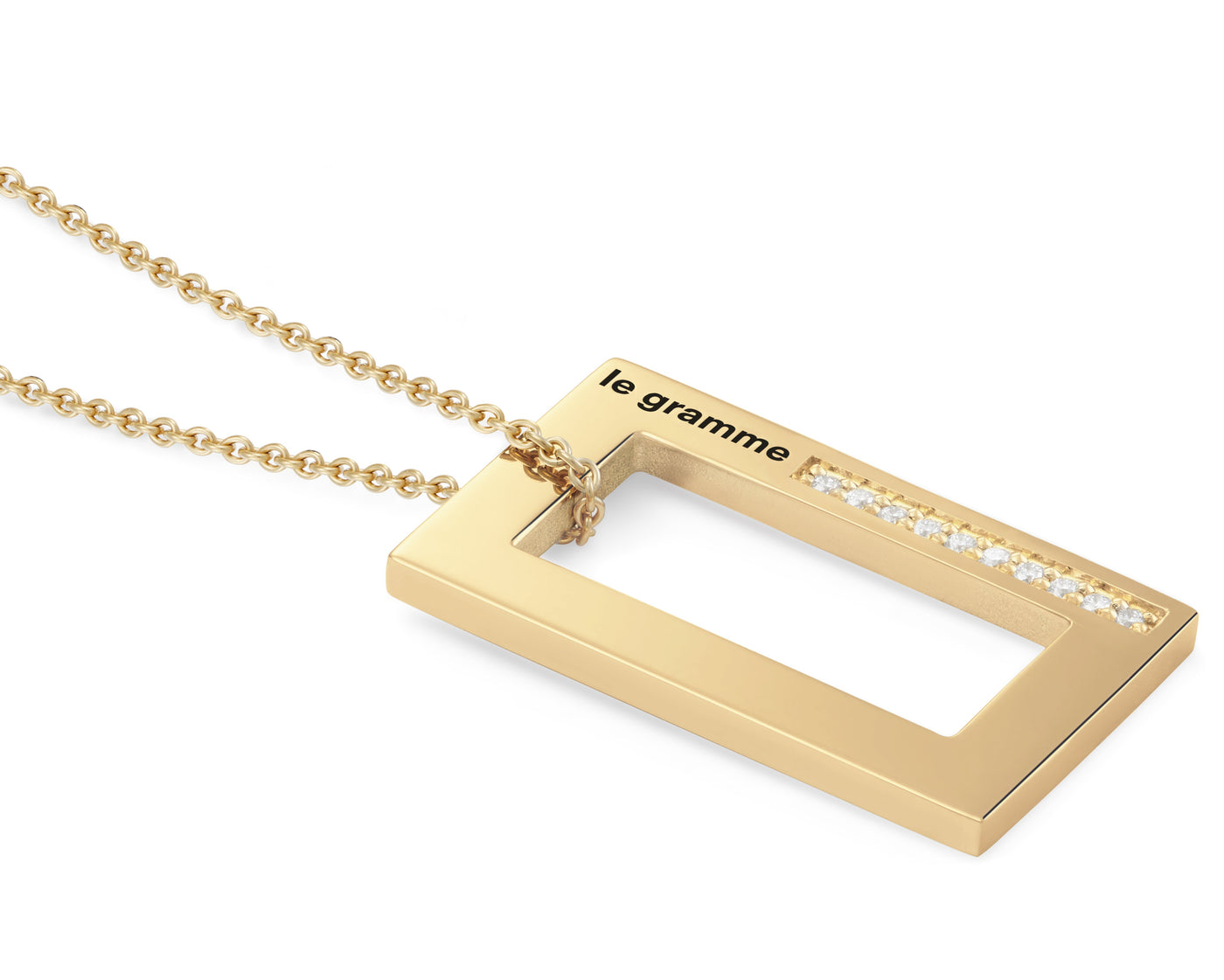 rectangle necklace 5.7g