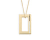 rectangle necklace 5.7g