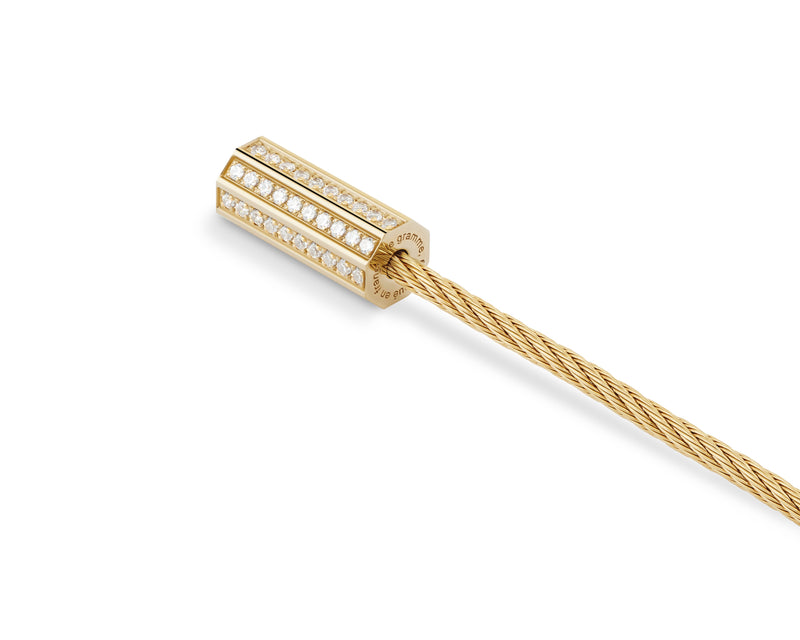 octagon cable bracelet 9g