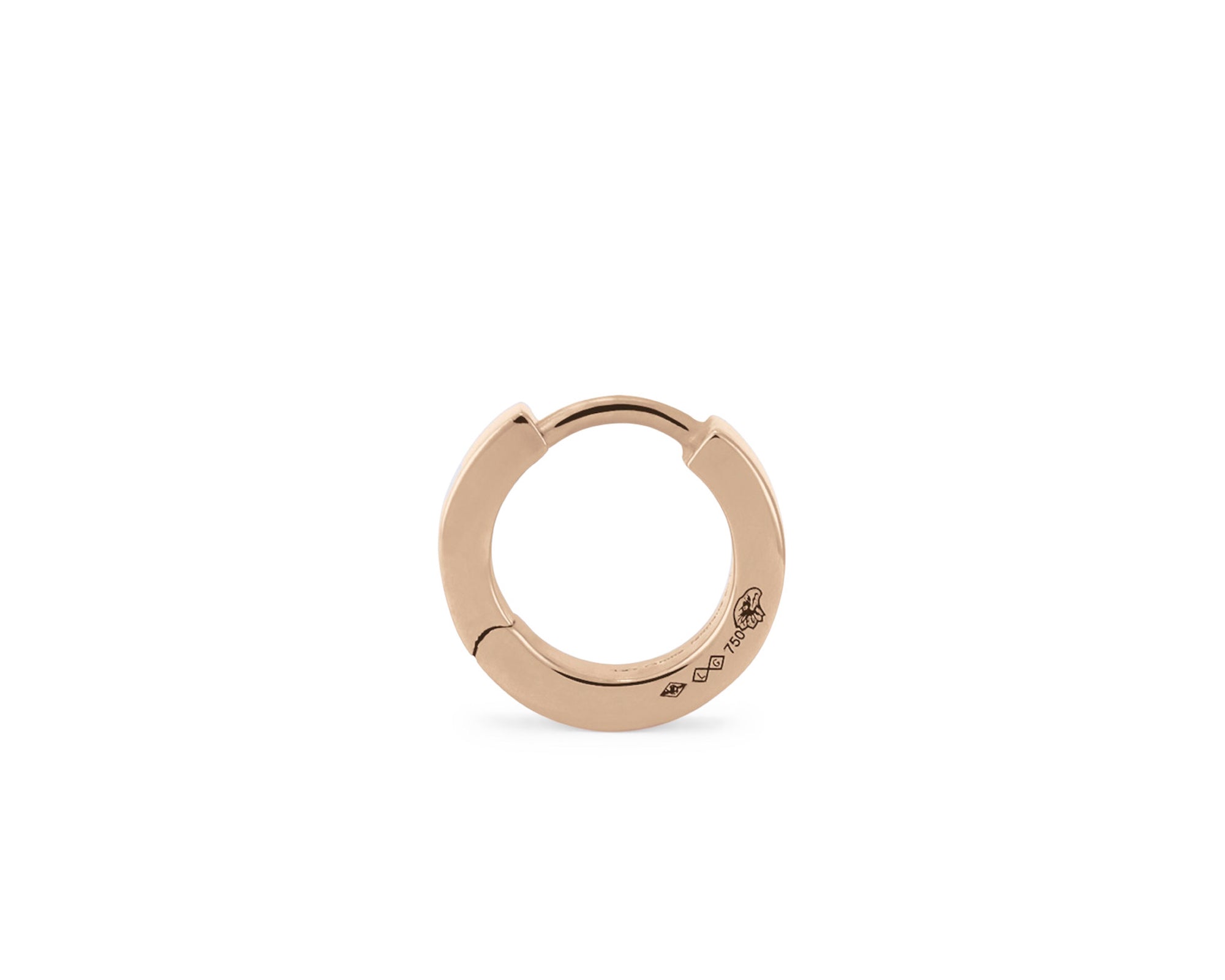 boucle d'oreille ruban la 1,2g