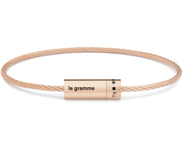 cable bracelet 11g