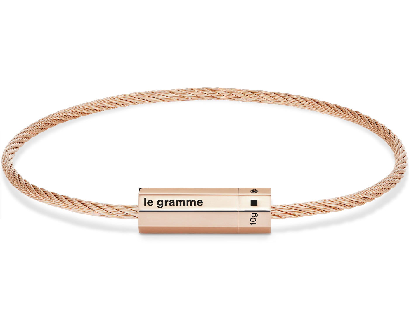 bracelet câble octogone le 10g