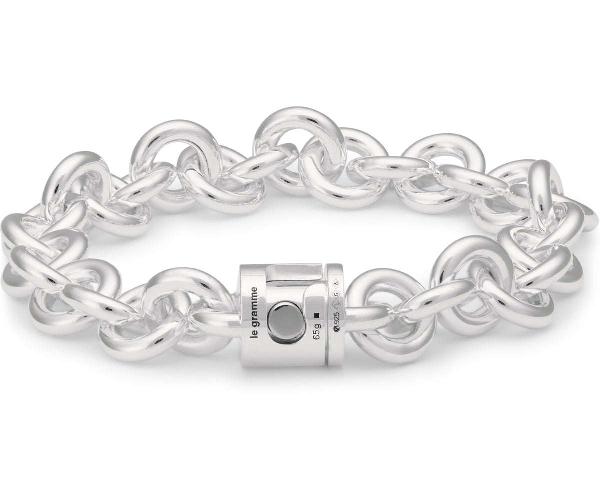 bracelet entrelacs le 65g