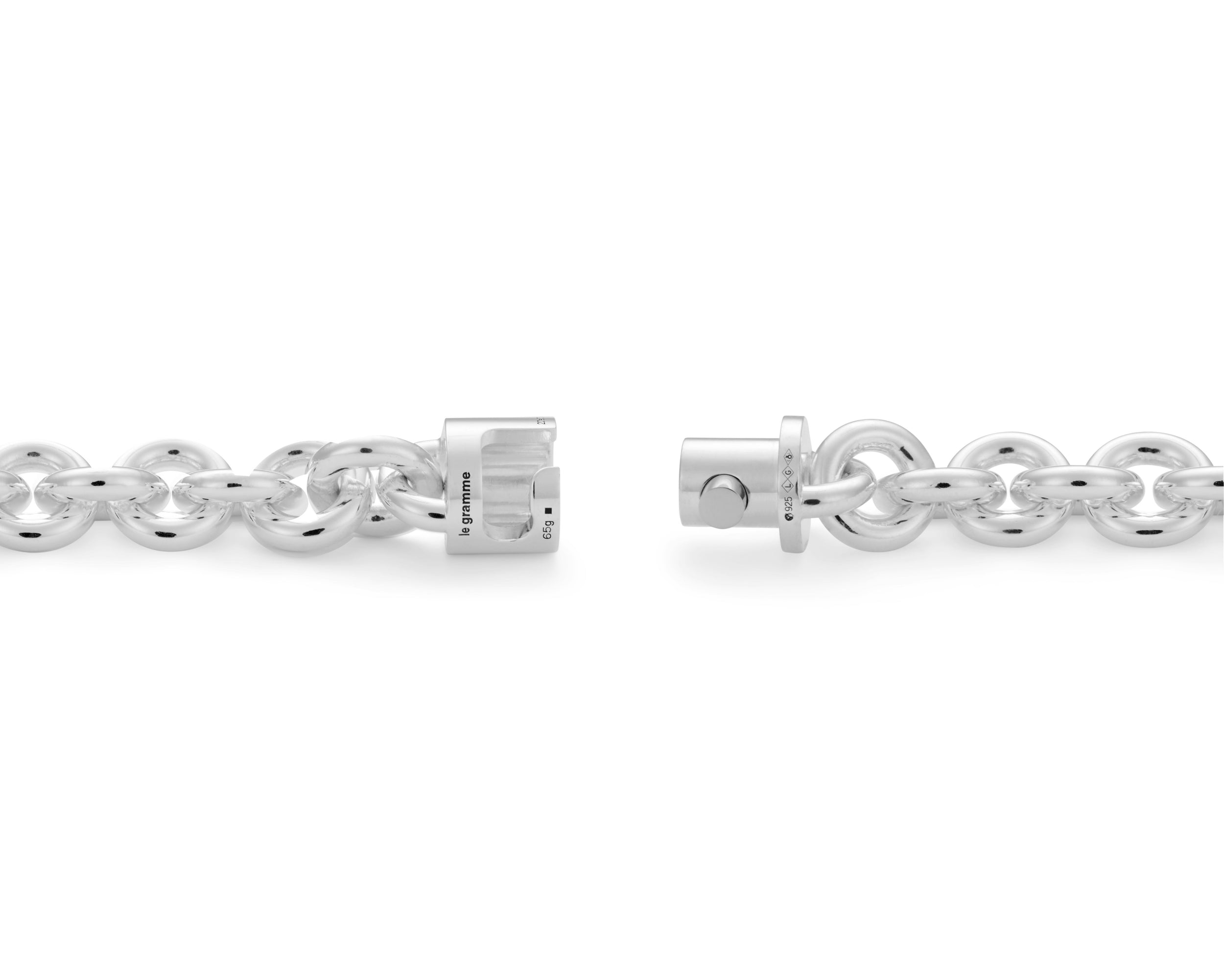 bracelet entrelacs le 65g