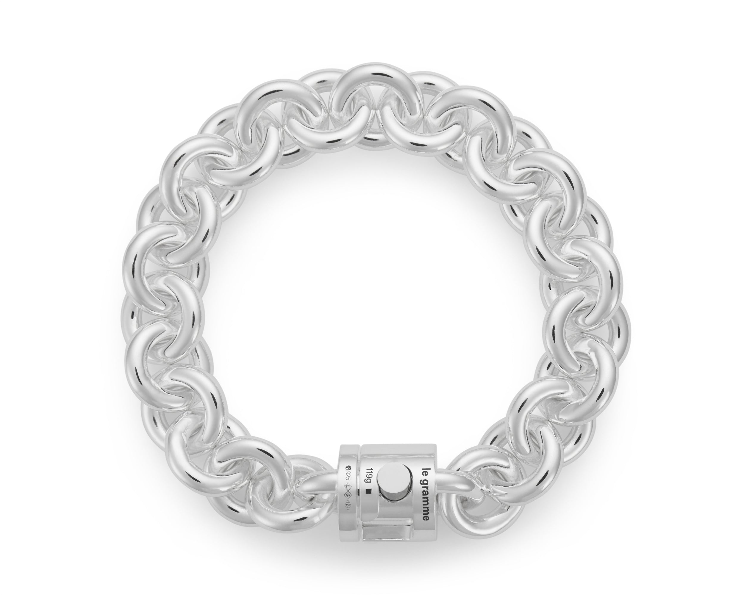 bracelet entrelacs le 119g