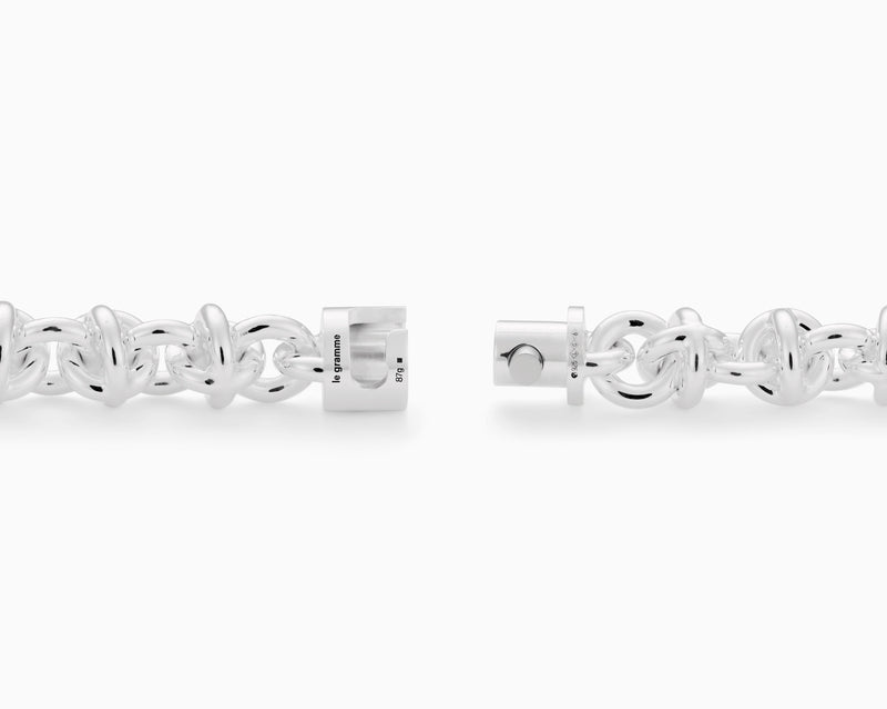 bracelet entrelacs le 87g