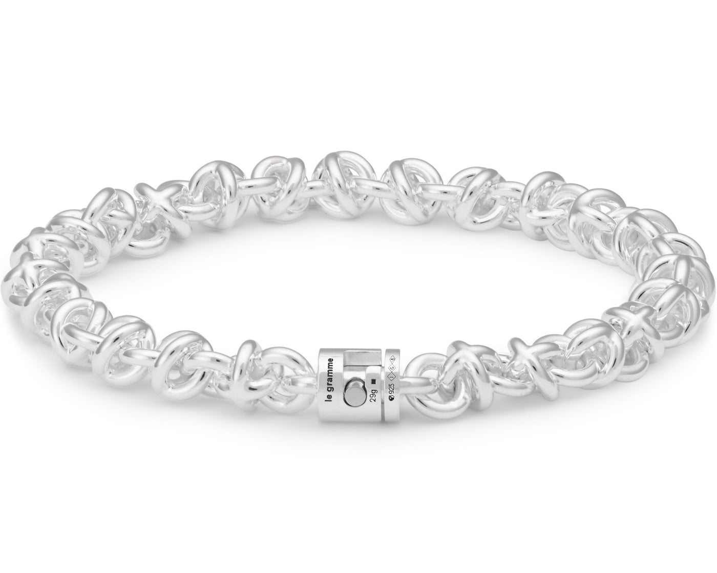 bracelet entrelacs le 29g