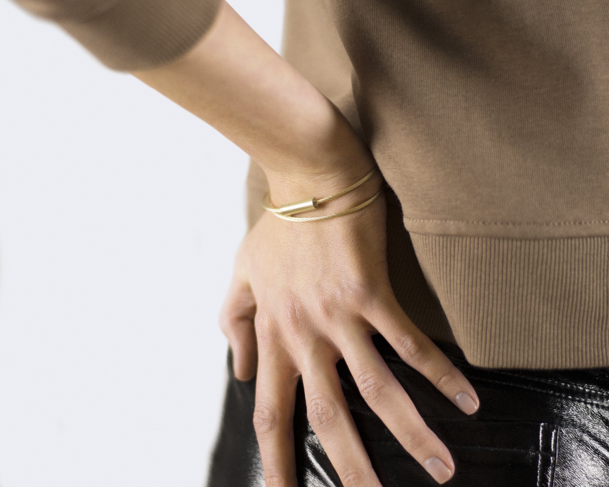 double wrap cable bracelet 15g