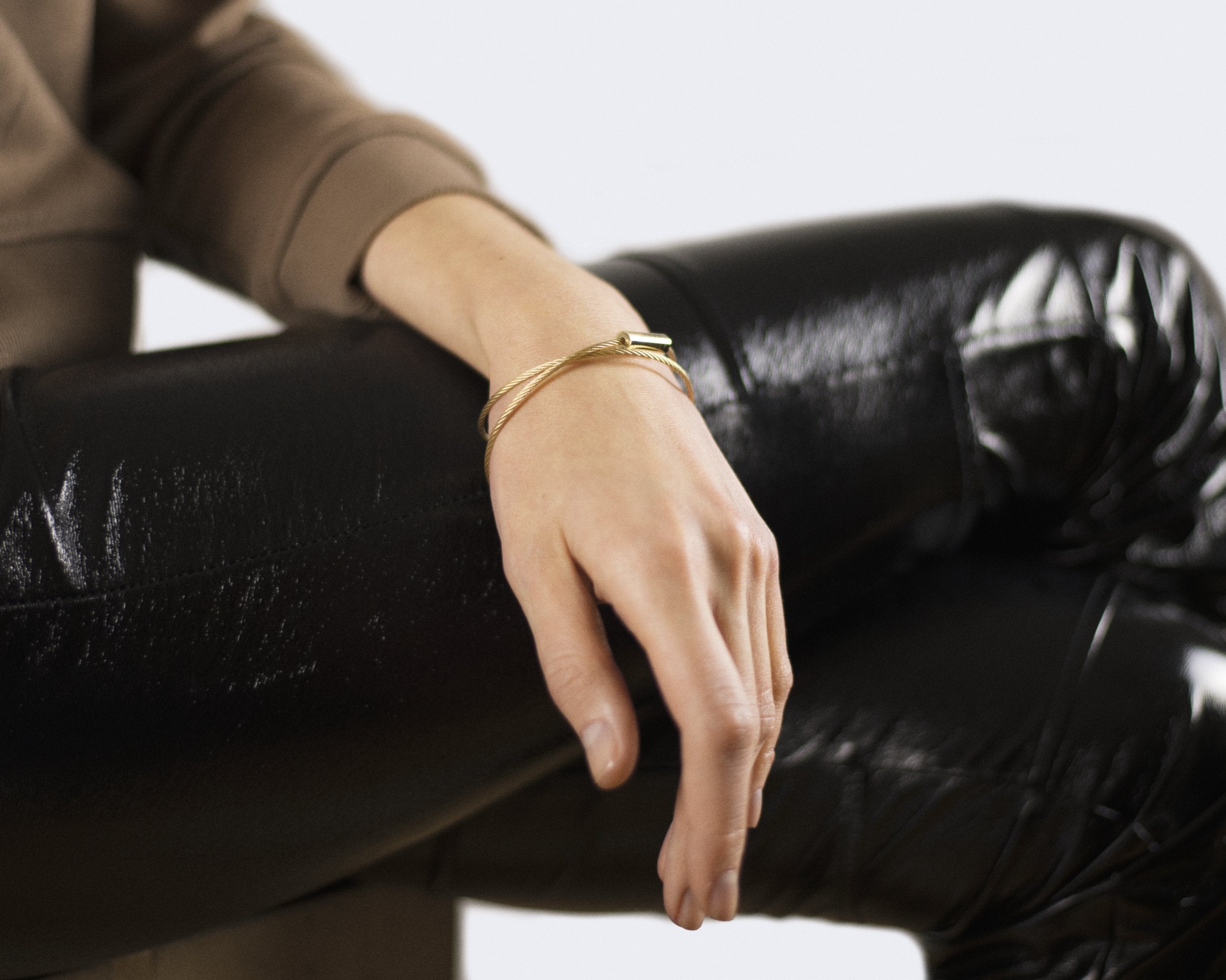 double wrap cable bracelet 15g