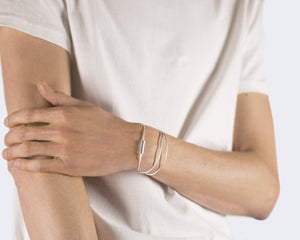 triple wrap cable bracelet 11g
